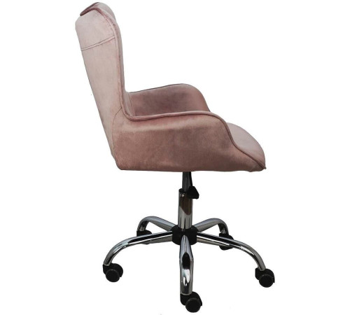 Кресло AksHome Белла пыльная роза велюр