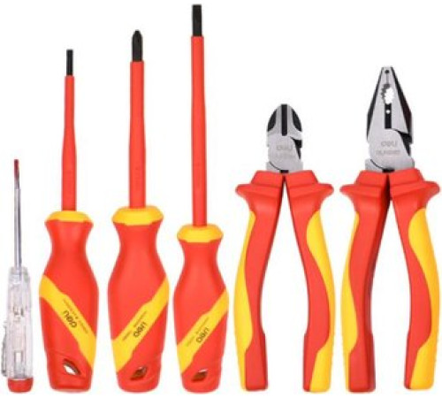 Электромонтажный набор Deli EDL512006T 6 предметов