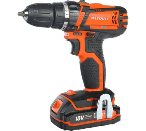 Дрель-шуруповерт Patriot BR 183UES 180201483 с 1-ми АКБ