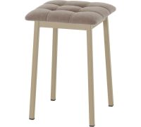 Табурет AMC Comfort 7К10.17 кожзам, капучино/капучино
