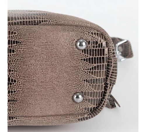 Женская сумка Poshete 857-3262-1A238-COF коричневый