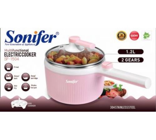 Электрокастрюля Sonifer SF-1504 розовый