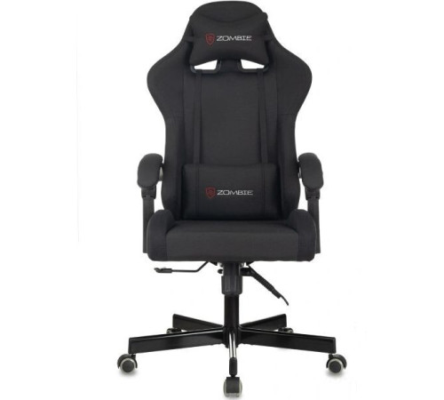 Кресло Zombie Predator 390 пластиковые ролики, черный