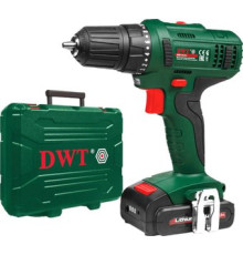 Дрель-шуруповерт DWT ABS-14.4 L-2 BMC с 2-мя АКБ, кейс