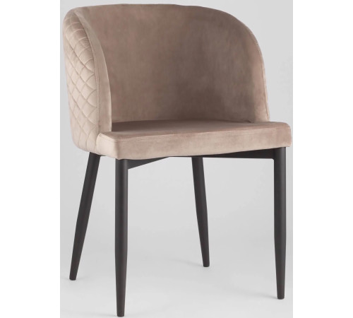 Стул Stool Group Оскар MC11 KD HLR-08 велюр шампань