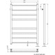 Полотенцесушитель Stinox Classic 50x80 cl80zs золото сатин