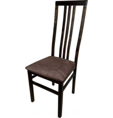 Стул Ельская мебельная фабрика МДК-82.2 орех/кашемир коричневый