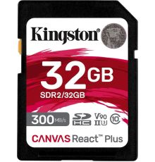 Карта памяти Kingston Canvas React Plus SDHC 32GB SDR2/32GB