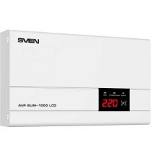 Стабилизатор напряжения  SVEN AVR SLIM-1000 LCD