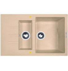 Кухонная мойка Zigmund & Shtain Rechteck 775.2 топленое молоко