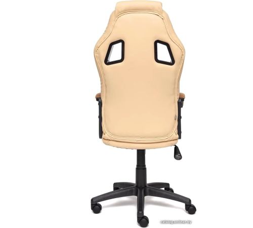 Игровое геймерское кресло TetChair Driver бежевый/бронзовый