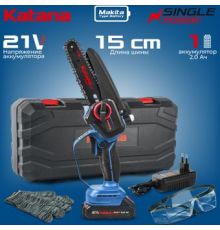 Аккумуляторная пила KATANA AP4207-1 с 1-им АКБ, кейс