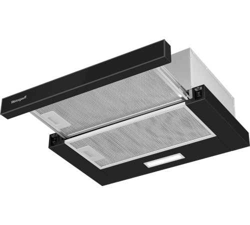 Кухонная вытяжка Weissgauff TEL 500 Black Glass