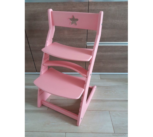 Растущий стул Rostik СП-01 нежно-розовый