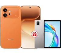 Телефон HONOR 600 Dual SIM 8GB/256GB международная версия оранжевый + планшет HONOR Pad X7 LTE 4GB/128GB серый по акции