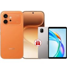 Телефон HONOR 600 Dual SIM 8GB/256GB международная версия оранжевый + планшет HONOR Pad X7 LTE 4GB/128GB серый по акции