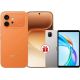 Телефон HONOR 600 Dual SIM 8GB/256GB международная версия оранжевый + планшет HONOR Pad X7 LTE 4GB/128GB серый по акции