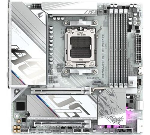 Материнская плата Gigabyte X870M Aorus Elite WiFi7 Ice