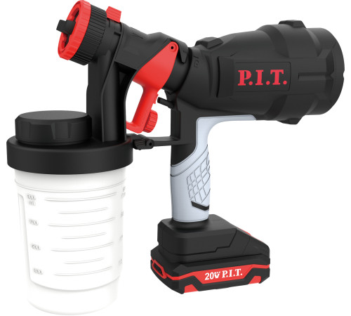 Краскораспылитель P.I.T. PSG20H-900A Solo без АКБ