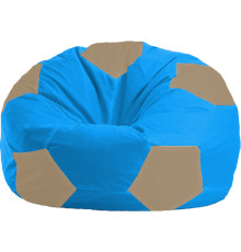 Кресло-мешок Flagman Мяч Стандарт М1.1-275 голубой/бежевый