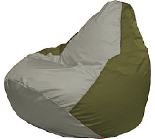Кресло-мешок Flagman Груша Супер Мега 4XL Г5.1-350 серый/тёмно-лолив