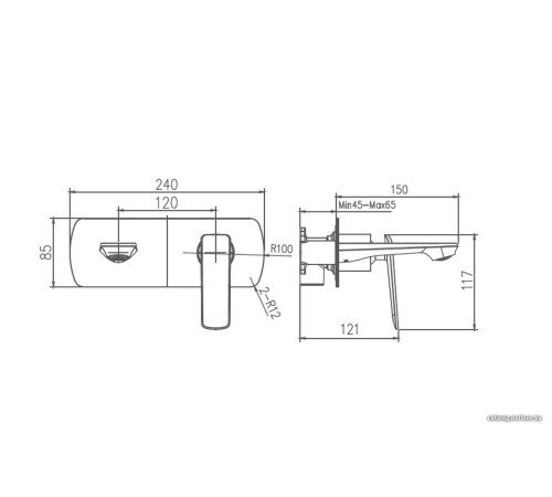 Смеситель Haiba HB80548-7
