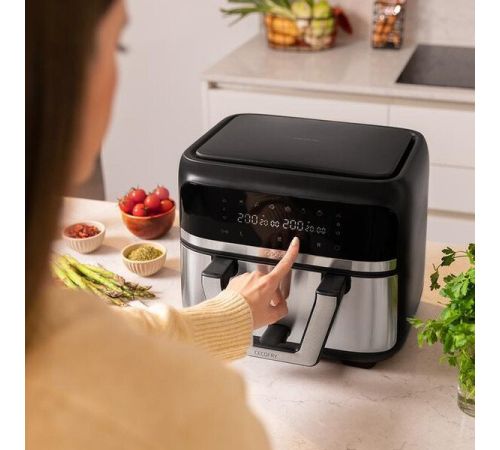 Аэрогриль аэрофритюрница Cecotec Cecofry Dual 9000