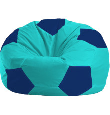 Кресло-мешок Flagman Мяч Стандарт М1.1-291 бирюзовый/синий