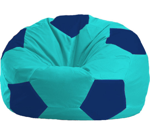 Кресло-мешок Flagman Мяч Стандарт М1.1-291 бирюзовый/синий