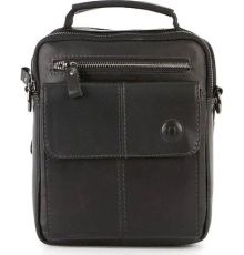 Мужская сумка Poshete 196-4134-54-BLK черный