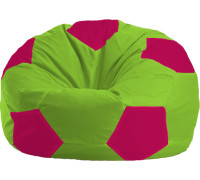 Кресло-мешок Flagman Мяч Стандарт М1.1-154 салатовый/малиновый
