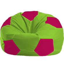 Кресло-мешок Flagman Мяч Стандарт М1.1-154 салатовый/малиновый