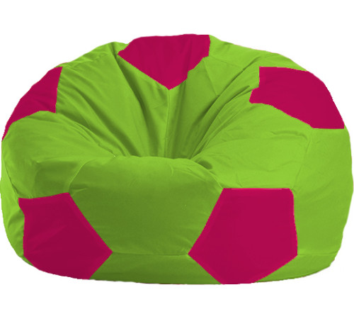 Кресло-мешок Flagman Мяч Стандарт М1.1-154 салатовый/малиновый