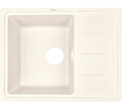 Кухонная мойка ZorG Torino 62 слоновая кость