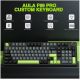 Клавиатура AULA F99 Pro черный/белый/зеленый, Leobog Star Vector