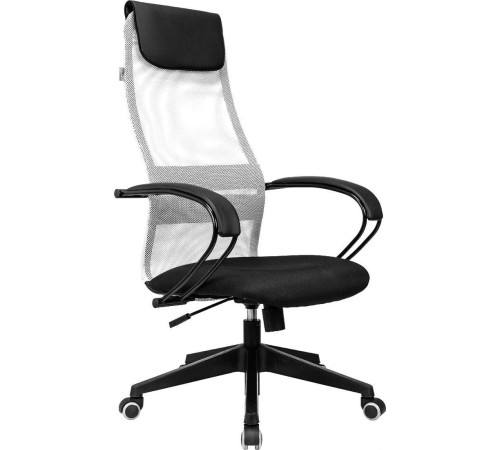 Офисное кресло Бюрократ CH-607 светло-серый TW-02/сетка