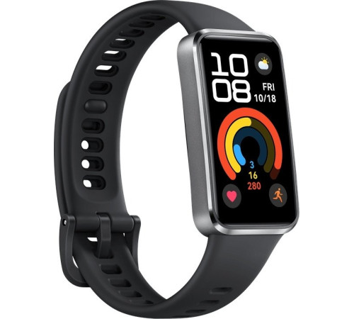 Фитнес-браслет Huawei Band 10 матовый черный, международная версия