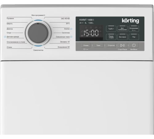 Стиральная машина с вертикальной загрузкой Korting KWMT 1488 I