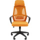 Офисное кресло CHAIRMAN CH636 ткань, черный пластик/оранжевый