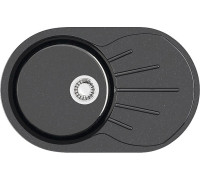 Кухонная мойка MARRBAXX Карельский камень модель 110/Q4 F110Q004 черный