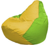 Кресло-мешок Flagman Груша Макси Г2.1-256 салатовый/желтый