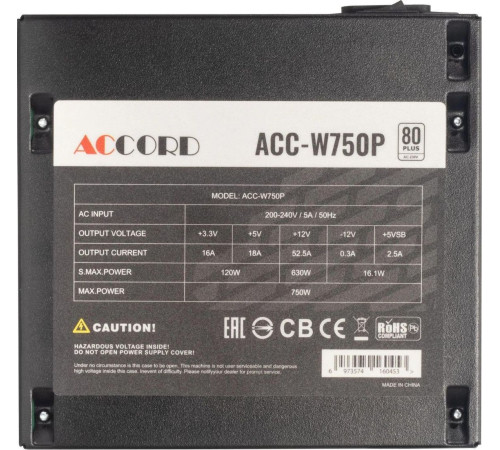 Блок питания Accord ACC-W750P