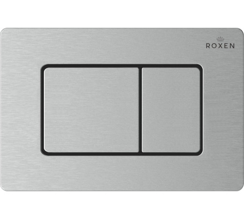 Унитаз приставной Roxen Antares в комплекте с инсталляцией Roxen Attach 5 в 1 968412 кнопка: сатин