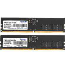 Оперативная память Patriot Signature Line 2x16ГБ DDR5 4800 МГц PSD532G4800K