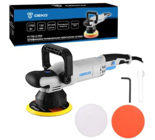 Полировальная машина Deko P1700-D Pro 083-1048