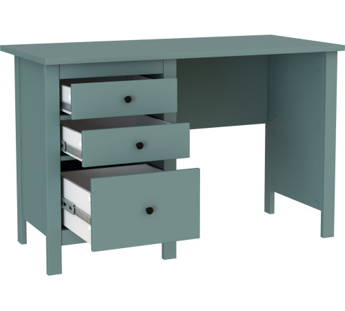 Офисный стол Mio Tesoro Сага 120x56 2.08.06.160.6 темно-бирюзовый