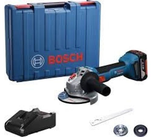 Угловая шлифмашина Bosch GWS 18V-8 Professional 06019N9021 с 1-им АКБ, кейс