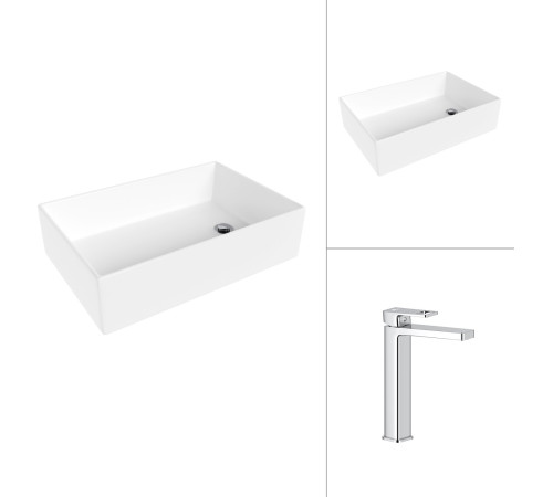 Умывальник Lauter 21518-1 + Cascade 21СК0655C