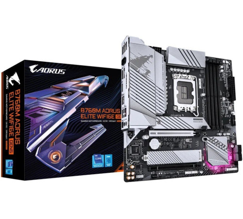 Материнская плата Gigabyte B760M Aorus Elite WiFi6E Gen5