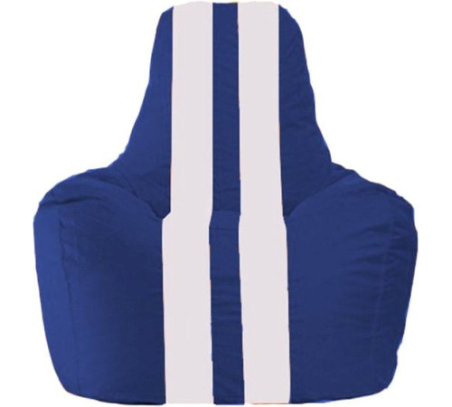 Кресло-мешок Flagman Спортинг С1.1-125 синий/белый